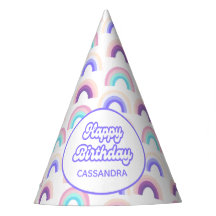 Púrpura Púrpura Pastel de color de agua Arcoiris G