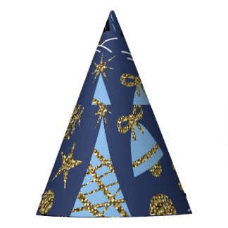 Gorro De Fiesta Purpurina de navidades: Patrón de época