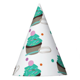 Gorro De Fiesta Purpurina para cupcakes