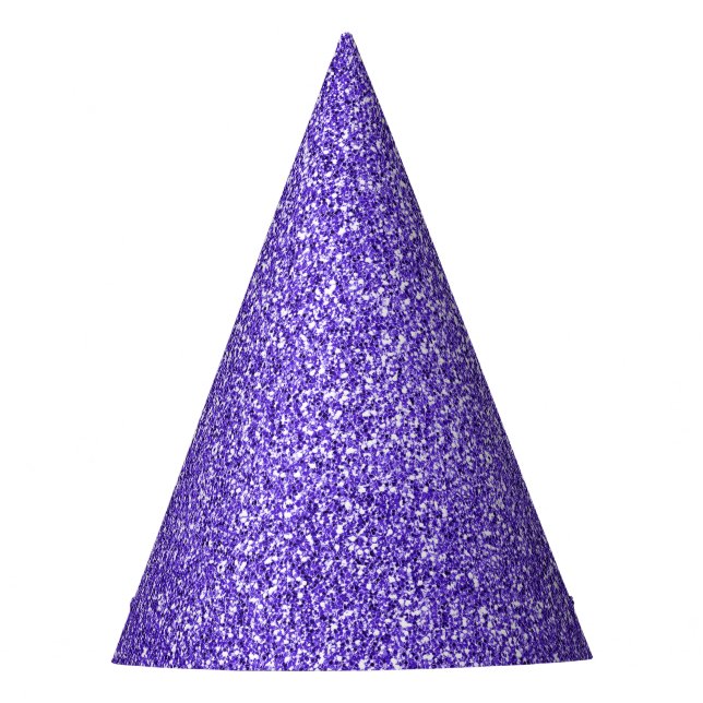 Gorro De Fiesta Purpurina Purple Sparkle     (Anverso)