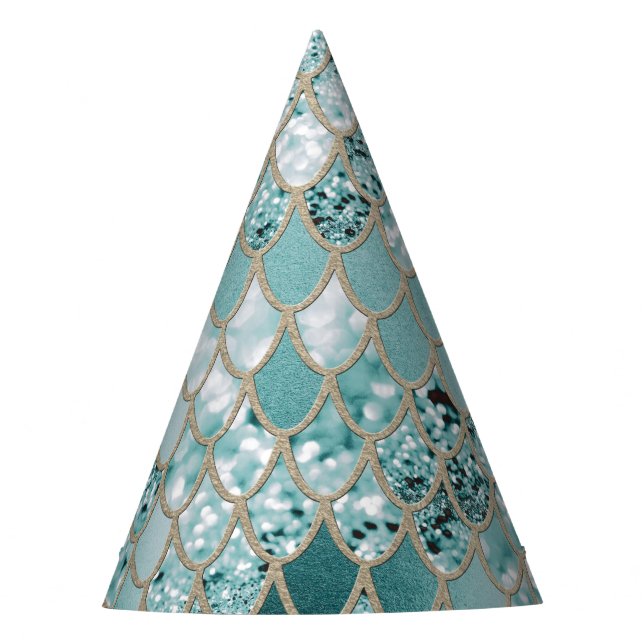 Gorro De Fiesta Purpurina sirvienta escala #3 #brillante (Anverso)