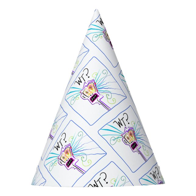 Gorro De Fiesta ¿QUÉ? - ¿¿QUÉ ES?? EMOJI Meemogie (Anverso)