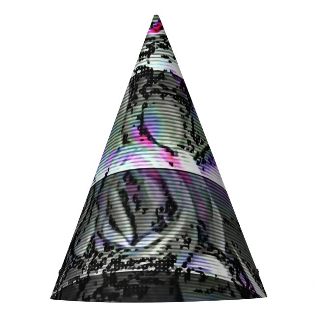 Gorro De Fiesta Ramo Techno  (Anverso)