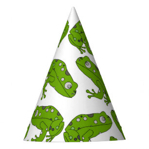 Gorro De Fiesta Rana verde