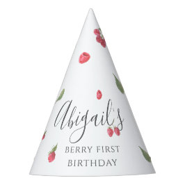 Gorro De Fiesta Raspberry Sweet Berry First Birday