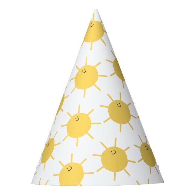 Gorro De Fiesta Ray of Sunshine Theme Little Sunshine Birthday (Anverso)
