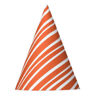Gorro De Fiesta Rayas anaranjadas del tigre