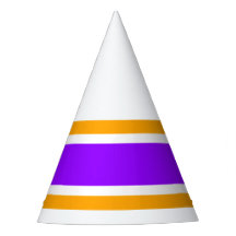 Rayas de Carreras blanca Naranja morado brillante