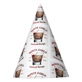 Gorro De Fiesta Receta de Cóctel Monte Carlo Arte