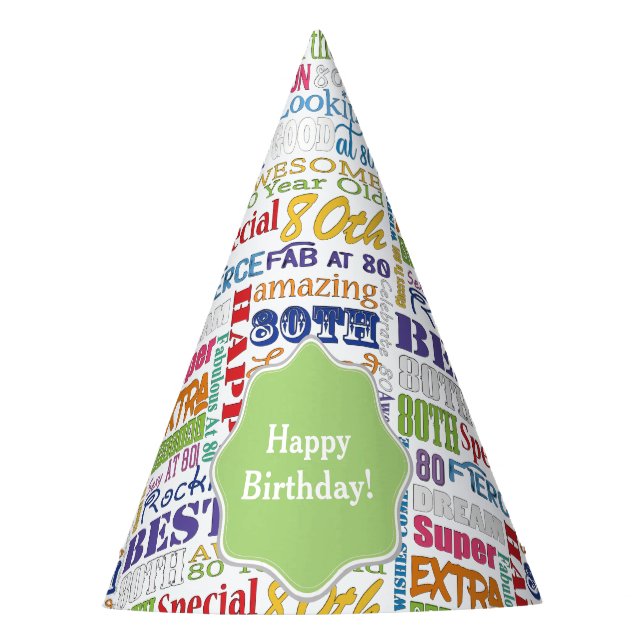 Gorro De Fiesta Regalos Únicos Y Especiales De La Fiesta De Cumple (Anverso)