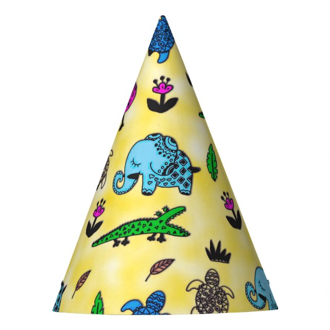 Gorro De Fiesta Remolque animal (Anverso)