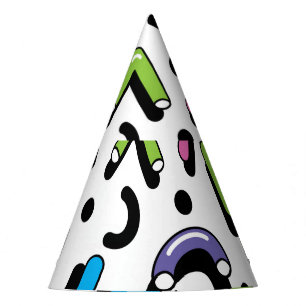 Gorro De Fiesta Reproducción geométrica: patrón de formas de garab