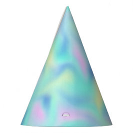 Gorro De Fiesta Resumen Bonito Pastel Swirls