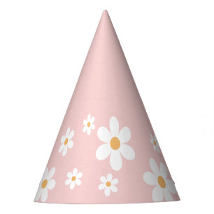 Gorro De Fiesta retro margarita divertido cumpleaños rosa