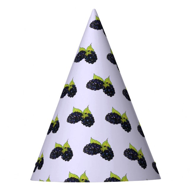 Gorro De Fiesta Ripe Summer Blackberries Blackberry Berry Berries (Anverso)