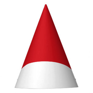 Gorro De Fiesta Rojo y blanco