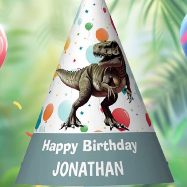 Gorro De Fiesta Roremos a una cometa Dino (Get Ready for a Dino-Mite Birthday Party)