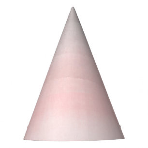 Gorro De Fiesta Rosa Sonrojado Gris Moderno Ombre Chic Aquarela