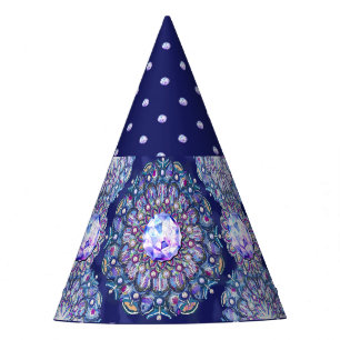 Gorro De Fiesta Rosario azul