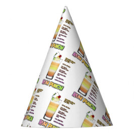 Gorro De Fiesta RU PUNCH Cocktail Recipe Art