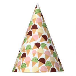 Gorro De Fiesta Sabores De Crema De Hielo