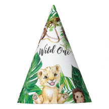 Safari Wild One Animal Jungle Foto Primer cumpleañ