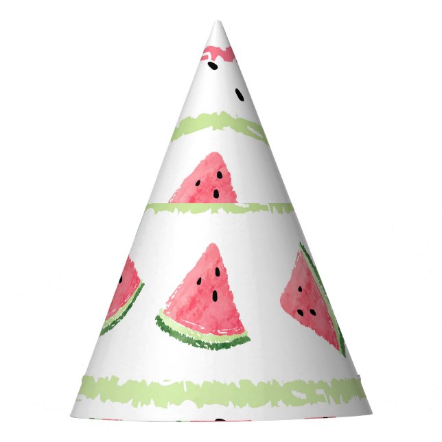 Gorro De Fiesta Saltos de sandía: impermeable sin foco (Anverso)