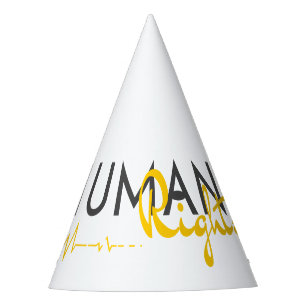 Gorro De Fiesta Salvamento de los derechos humanos