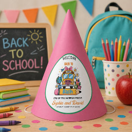 Gorro De Fiesta School’s Back Bash! Editable End of Summer Party 