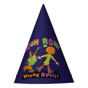 Gorro De Fiesta Scooby-Doo ¡Ruh Roh! ¡El deletreo equivocado!