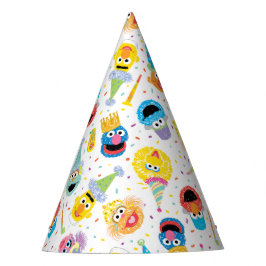 Gorro De Fiesta Sésamo Street Pals Confetti Cumpleaños