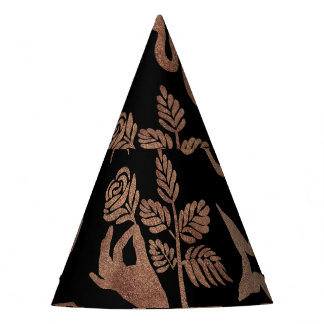 Gorro De Fiesta Símbolos místicos: serpiente, sol, luna.