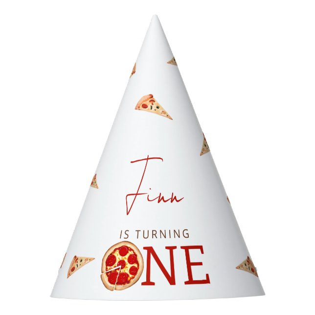 Gorro De Fiesta Slice Of Fun 1st Birthday  (Anverso)