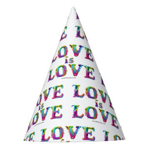 Gorro De Fiesta SlipperyJoe el amor es amor goteando derretido din