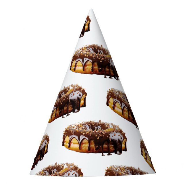 Gorro De Fiesta SlipperyJoe's decadent donut covered thick glossy  (Anverso)