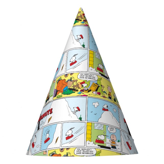 Gorro De Fiesta Snoopy Sled Riding Food Dish (Anverso)