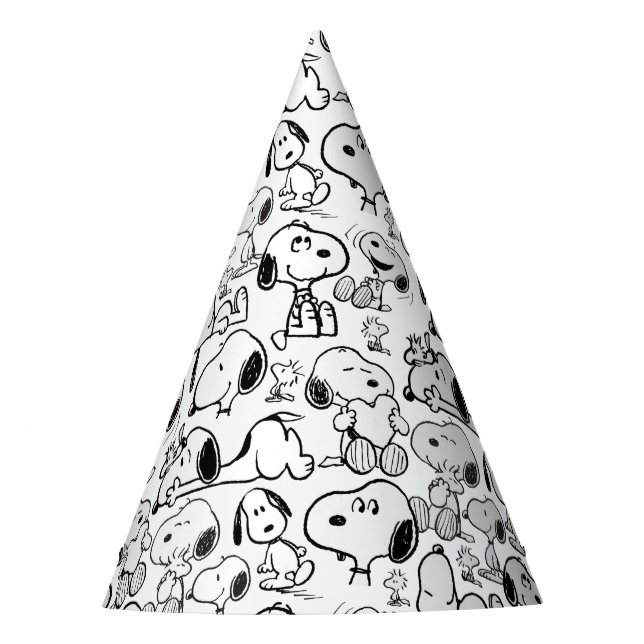 Gorro De Fiesta Snoopy Smile Giggle Lauggle Pattern (Anverso)