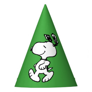 Gorro De Fiesta Snoopy So Sweet Flower Pattern