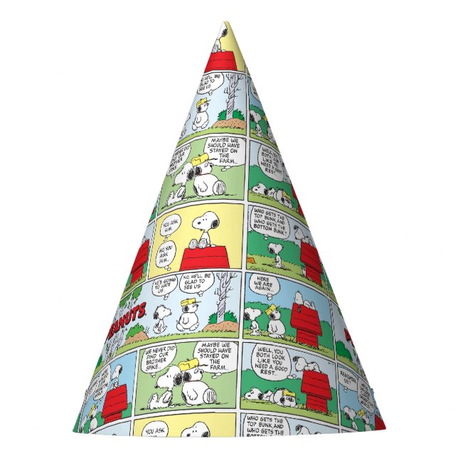 Gorro De Fiesta Snoopy y sus hermanos Andy & Olaf (Anverso)