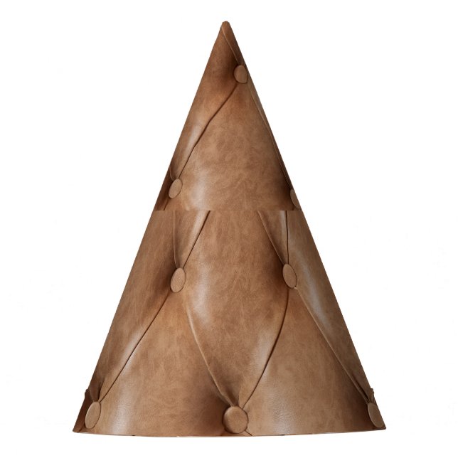Gorro De Fiesta Sofá de cuero: fondo texturado (Anverso)