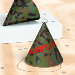 Gorro De Fiesta Soldado Joe GI Camuflaje