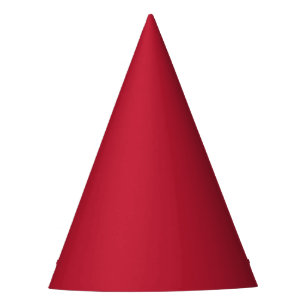 Gorro De Fiesta sólido clásico Verdadero rojo