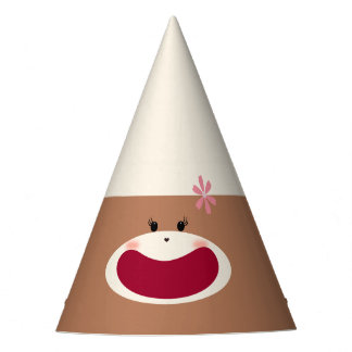 Gorro De Fiesta Sonrisa de mono sock(Chica)