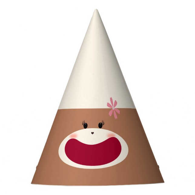 Gorro De Fiesta Sonrisa de mono sock(Chica) (Anverso)