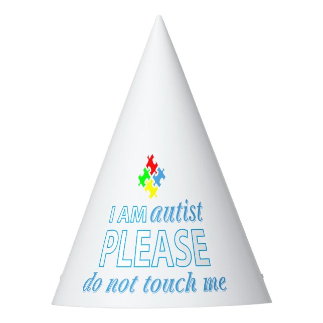 Gorro De Fiesta Soy autista (Anverso)