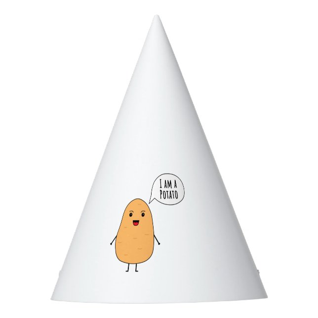Gorro De Fiesta Soy una papa (Anverso)