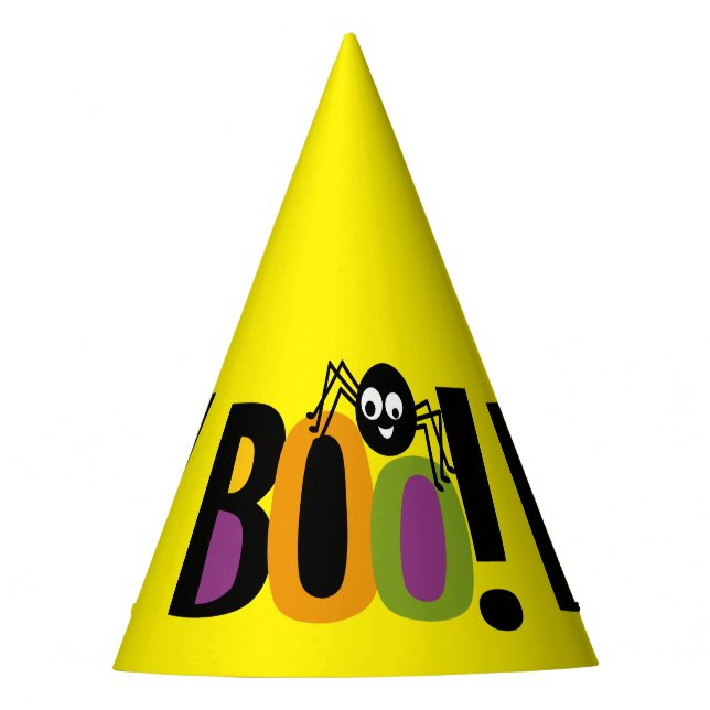 Gorro De Fiesta Spider BOO Halloween (Anverso)