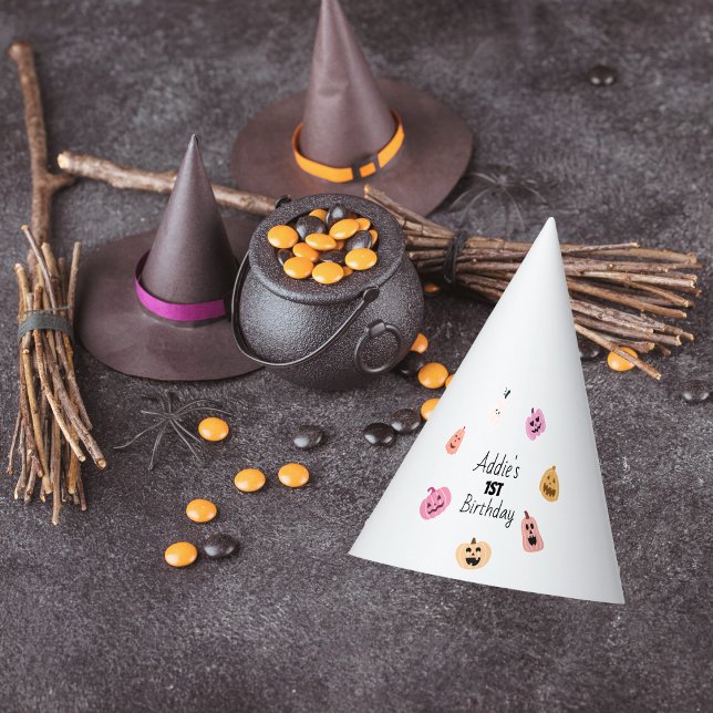 Gorro De Fiesta Spooky One | Primer cumpleaños de Halloween | Cala (Subido por el creador)