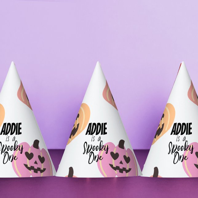 Gorro De Fiesta Spooky One | Primer cumpleaños de Halloween | Cala (Subido por el creador)