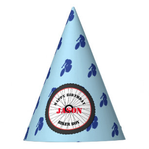 Gorro De Fiesta Sporting Happy Birday Biker Boy